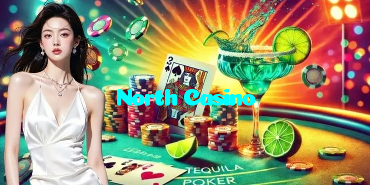 North Casino casino presented on mobile device in Pakistan with slots and live games